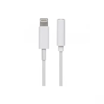 Maplin Lightning to 3.5mm Audio Jack Adapter - White