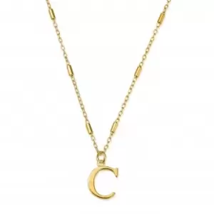 Gold Iconic Initial C Necklace GNCC4041C