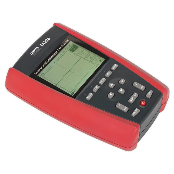 Sealey TA330 Hand-Held Single Channel Oscilloscope & Multimeter