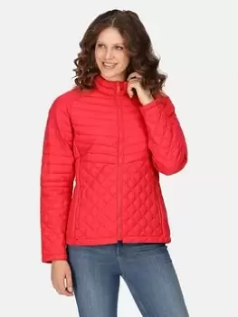 Regatta Tulula Quilted Jacket - Red, Size 18, Women