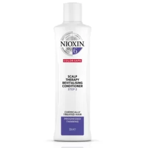 Nioxin SYS6 Scalp Therapy Conditioner for Chemically Treated Hair with Progressed Thinning 300ml