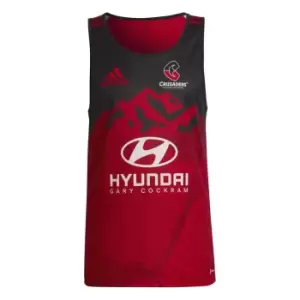 adidas Crusaders Rugby Singlet Mens - Red