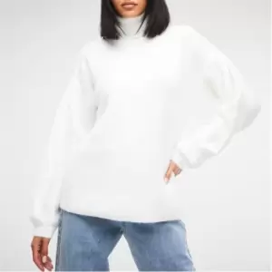 Missguided Tall Roll Neck Jumper - White