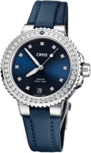 Oris Watch Aquis Date Diamond Ladies