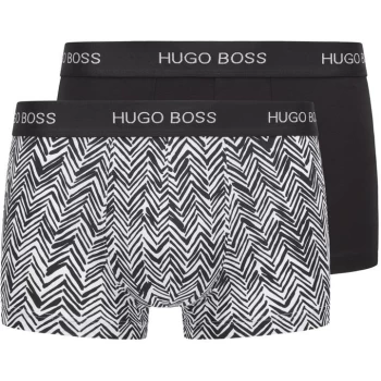 Hugo Boss 2 Pack Trunks White Size L Men