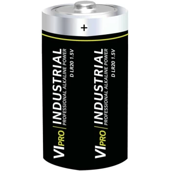 LR20 Professional Alkaline Battery D (Pack-10) - Vipro