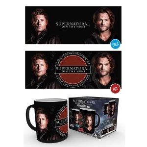 Supernatural Sam and Dean Heat Change Mug