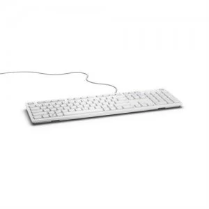 DELL KB216 keyboard USB QWERTY English White