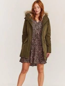 Fatface Judy Parka - Khaki