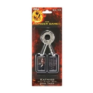 Hunger Games - Katniss & Stone Dog Tag Seal