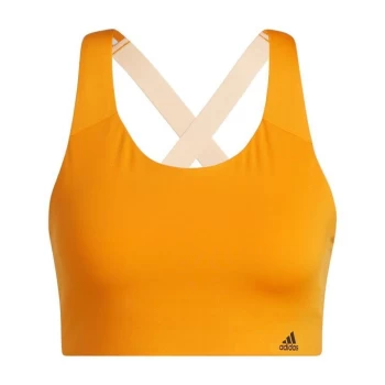 adidas Ultimate Bra Womens - Focus Orange / Halo Blush