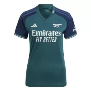 adidas Arsenal Third Shirt 2023 2024 Womens - Green