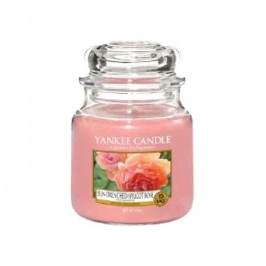 Yankee Candle Sun-Drenched Apricot Rose Medium Jar Candle 41