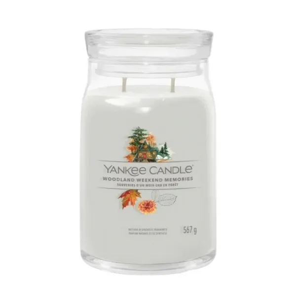 Yankee Candle Woodland Weekend Memories scented candle 567 g