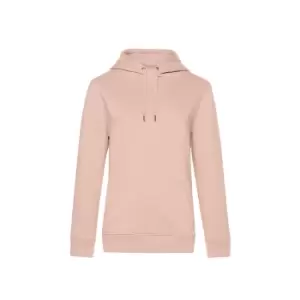 B&C Womens/Ladies Queen Hoody (M) (Soft Rose)