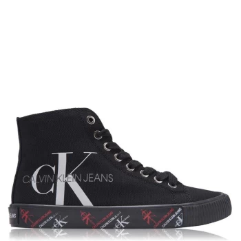 Calvin Klein Jeans Danza High Top Trainers - Black