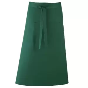 Premier Unisex 'colours' Bar Apron / Workwear (long Continental Style) (pack Of 2) (one Size, Bottle)