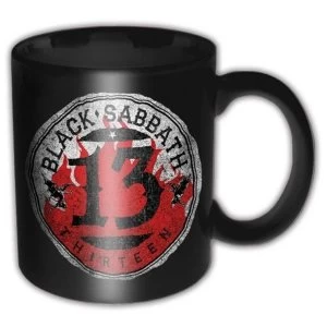 Black Sabbath - 13 Flame Circle Boxed Standard Mug