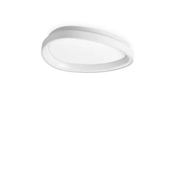 Gemini 42cm ON-OFF Integrated LED Semi Flush Light White 3000Lm 3000K