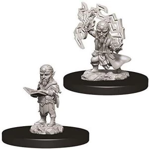 Pathfinder Deep Cuts Unpainted Miniatures - Male Gnome Sorcerer