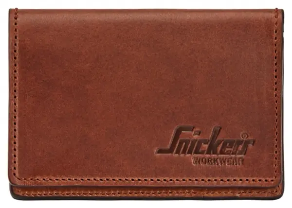 Snickers Leather Card Holder 10 pcs - Chocolate Brown