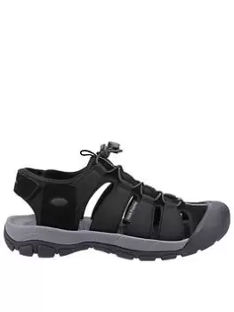 Hush Puppies Hush Puppies Peru Sandal, Black, Size 8, Men