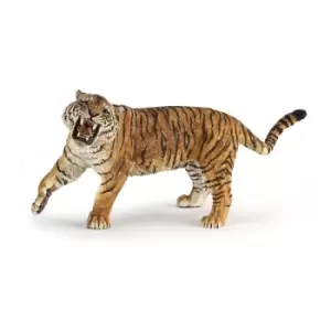 PAPO Wild Animal Kingdom Roaring Tiger Toy Figure, Three Years or Above, Multi-colour (50182)