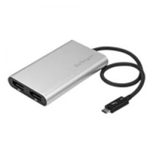 StarTech.com Thunderbolt 3 to Dual DisplayPort Adapter - 4K 60Hz