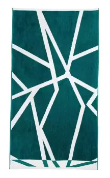 Harlequin Sumi Bath Towel, Teal