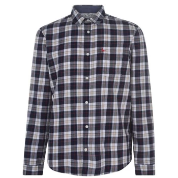 Jack Wills Sydling Flannel Check Shirt - White