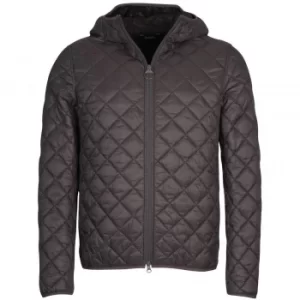 Barbour Mens Hooded Quilted Jacket Asphalt XL