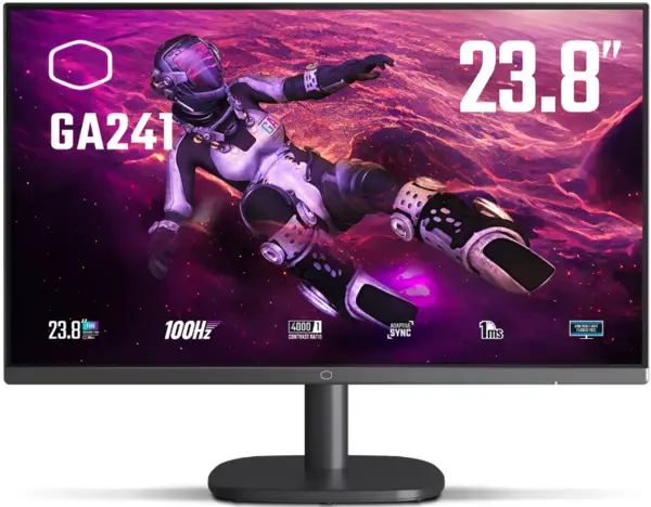 Cooler Master 23.8" GA241 Full HD Gaming LCD Monitor