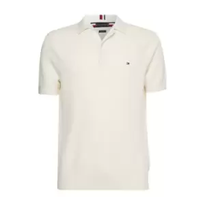 Tommy Hilfiger Pique Structure Polo S/S - White