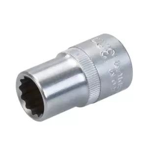 King Dick HSM213 Socket 1/2" SD 12pt Metric 13mm