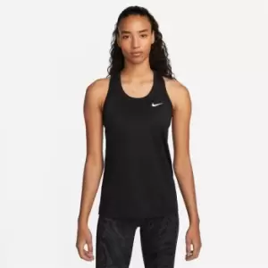 Nike Dri-FIT Womens Racerback Tank - Black