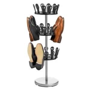 Premier Housewares 3-Tier Revolving Shoe Stand