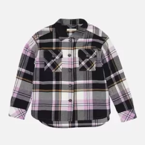 Barbour Girls Fairbarn Overshirt - Multi - S (6-7 Years)