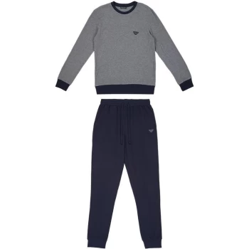 Emporio Armani Underwear Emporio Armani Waffle Tracksuit - Grey 06749