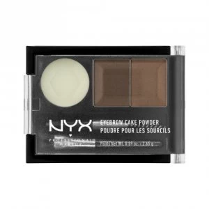 NYX Professional Makeup Eyebrow Cake Powder Brunette