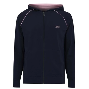 Boss Mix and Match Zip Hoodie - Navy/Pink 413