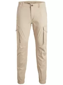 JACK & JONES Paul Flake Akm 542 Cargo Trousers Men Beige