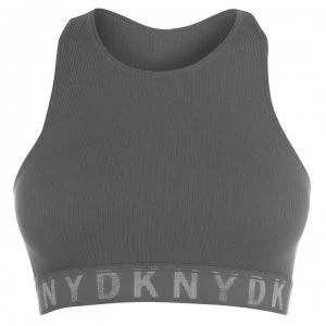 DKNY Litewear Ribbed Bralette - Graphite HBI