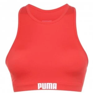 Puma Racer Back Swim Top - Red