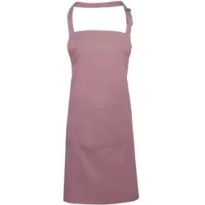 Premier Unisex Adult Colours Pocket Full Apron (One Size) (Rose)