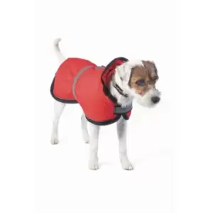 Red WalkAbout Waterproof Comfort Pet Coat