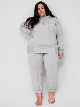 adidas Studio Yoga Pants (Plus Size) - Medium Grey Heather, Size 4X, Women