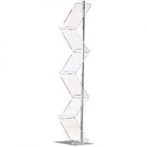 Stewart Superior Zig Zag Brochure Stand ZIGZAG2 A4