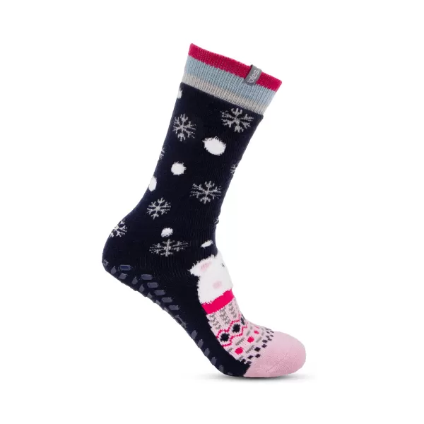 totes Toasties Single Polar Bear Original Slipper Socks MultiColoured