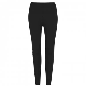 Lacoste Logo Leggings - Black/White 258