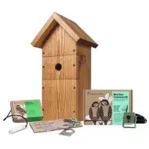 Green Feathers WiFi Bird Box Camera Ultimate Bundle 3Rd Gen